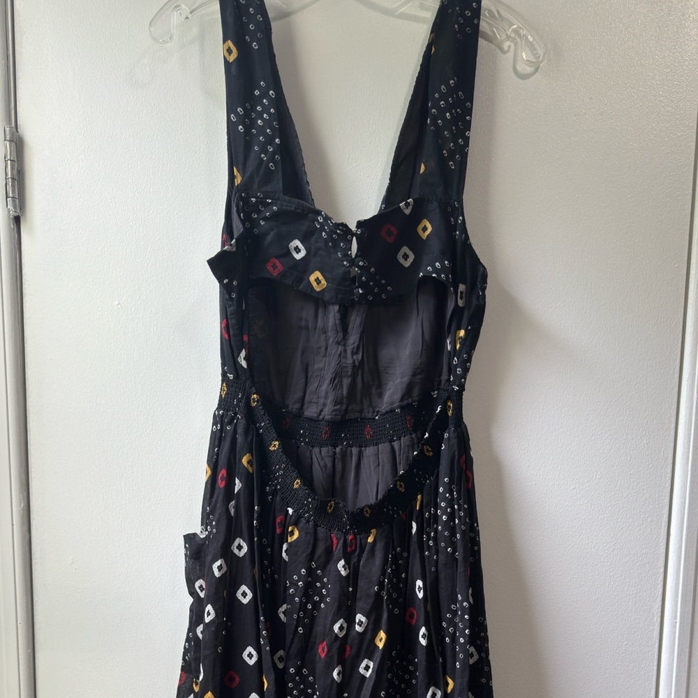 Free People Batiste Pocketful Of Wildflowers Dress Size L - Picture 8 of 16
